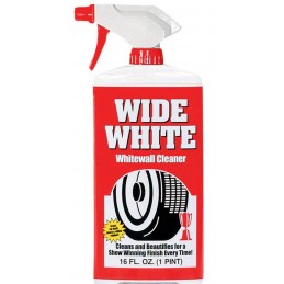 WIDE WHITE WHITEWALL CLEANER 16 FL OZ (472 ml)