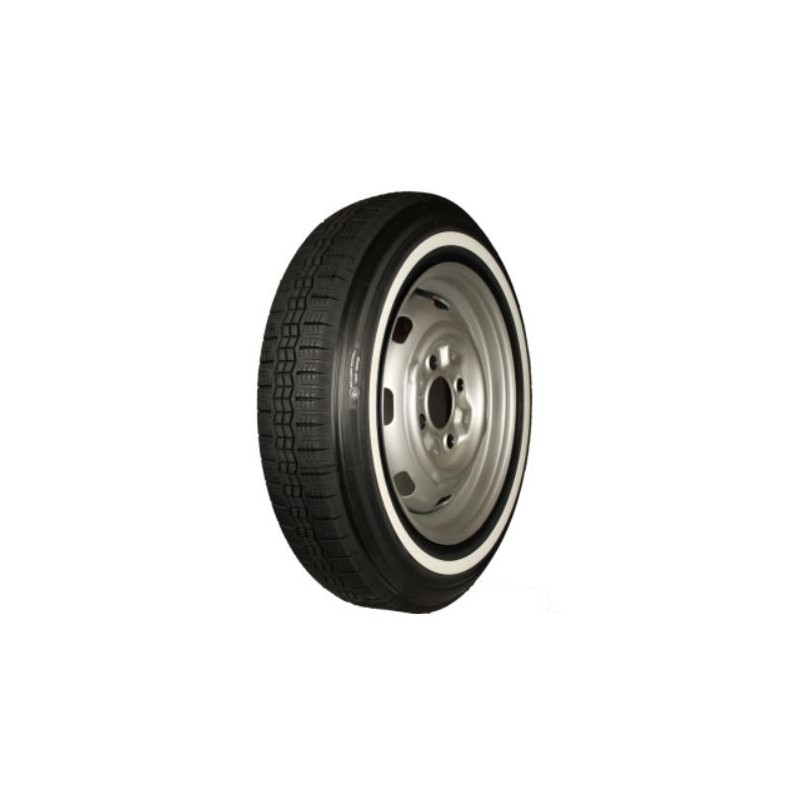 Tyre Michelin X 185R16 92S Tube Type - Whitewall 20 mm (0.8")