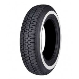 Tyre Michelin XZX 165R15 86S TL - Whitewall 28 mm